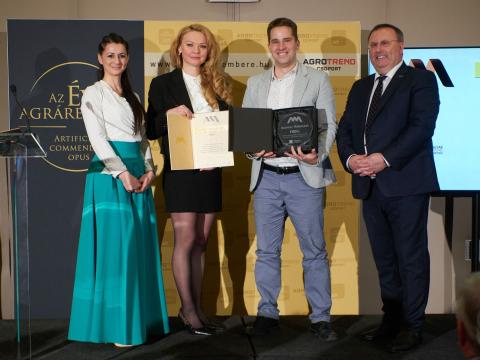 Agrármarketing fődíjat nyert a kiskőrösi Szomor Méhészet Az Agrár Expón is jelen lesznek termékeikkel