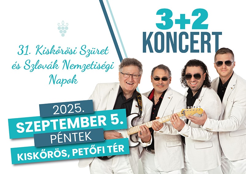 3+2 zenekar koncert